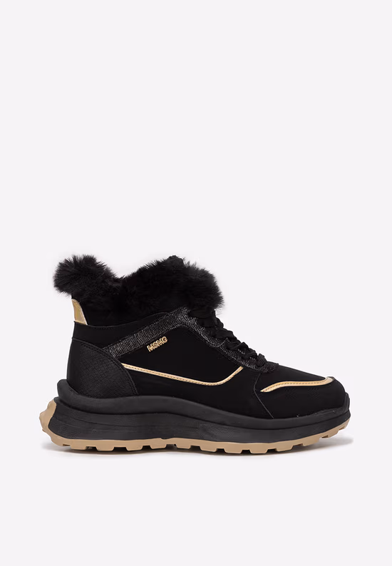 Sneakers dama imblaniti Toska negri