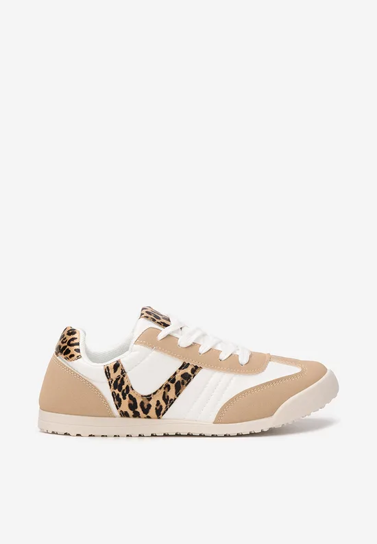 Χακί sneakers γυναικεία Cleta