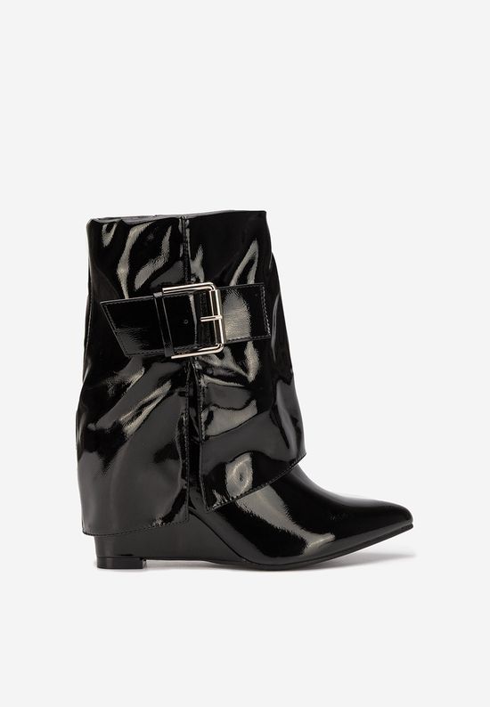 Botine cu platforma Irinea V2 negre