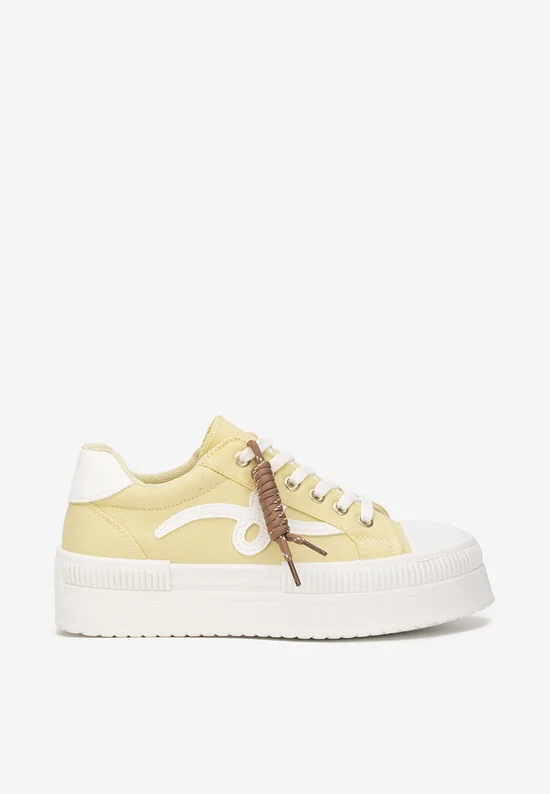 Sneakers cu platformă Altamira galbeni