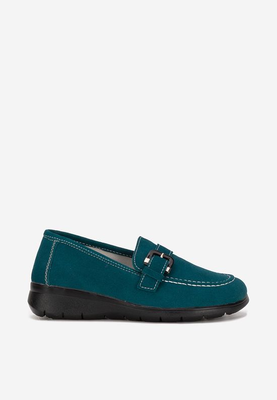 Mocasini dama piele Bernara V2 verzi
