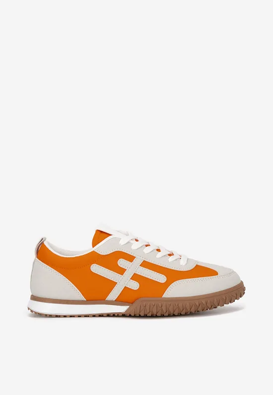 Sneakers dama Loriva portocalii