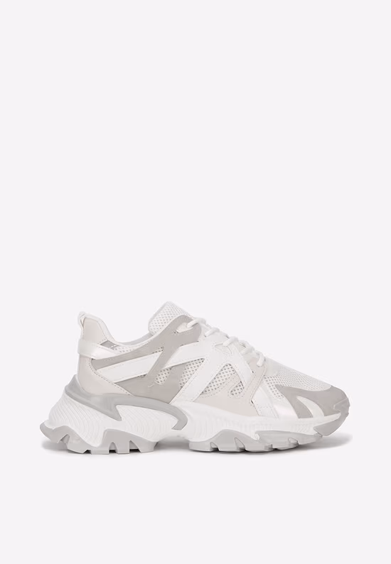 Sneakers dama albi Valodia