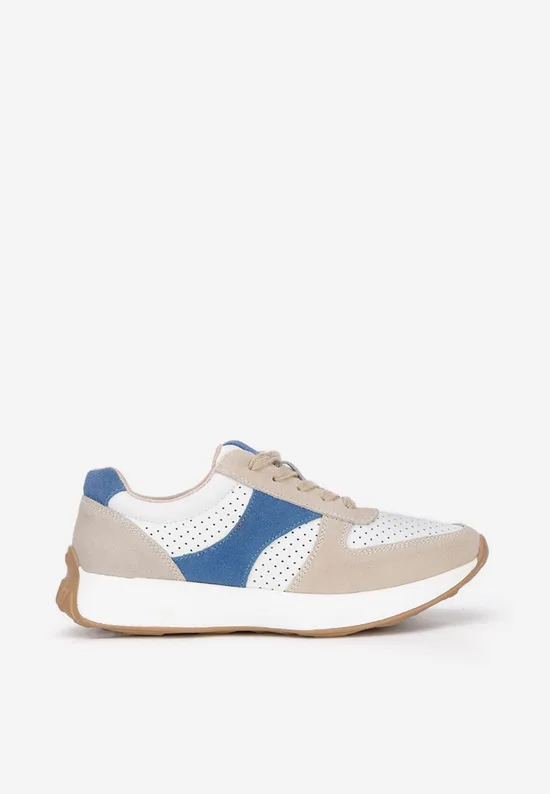 Sneakers dama Attila albi