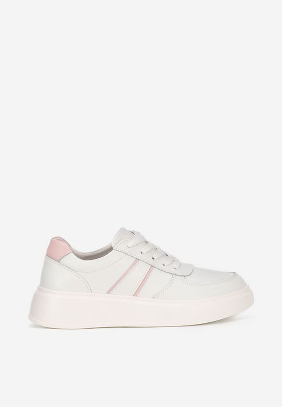 Sneakers cu platformă Herera V3 albi