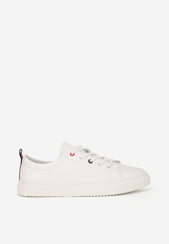 Scarpe casual donna in pelle bianche Cataleia