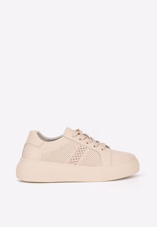Sneakers dama piele Ofilia bej