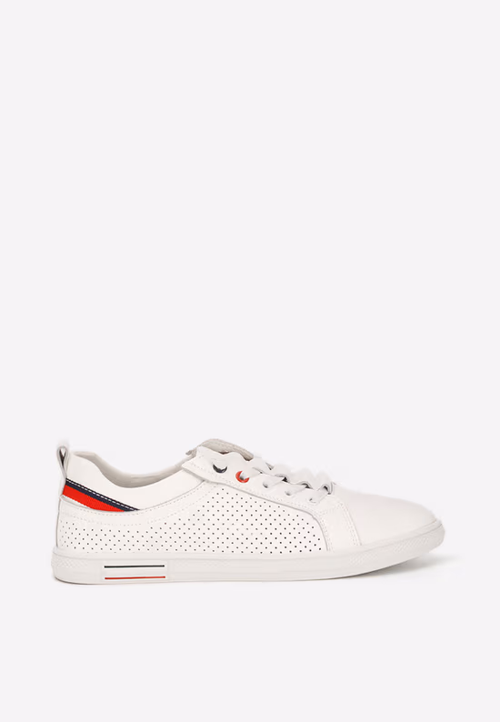 Sneakers dama piele Geomelia albi