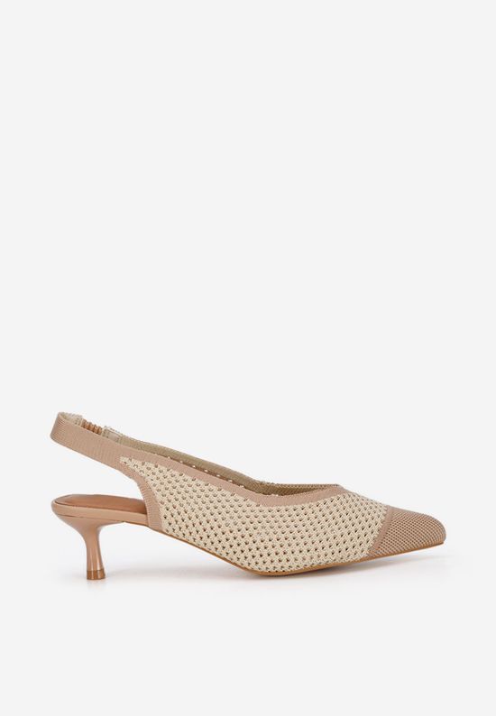 Bež slingback salonke Jimenia