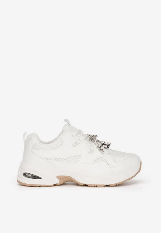 Sneakers dama Otylia albi