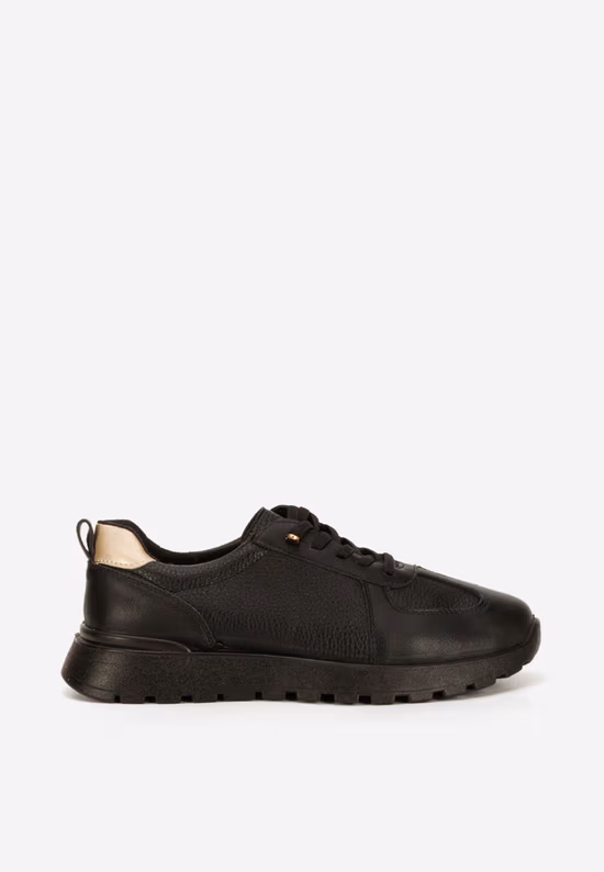 Μαύρα sneakers γυναικεία Meliziana