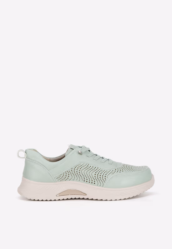 Πράσινα sneakers γυναικεία Azurra