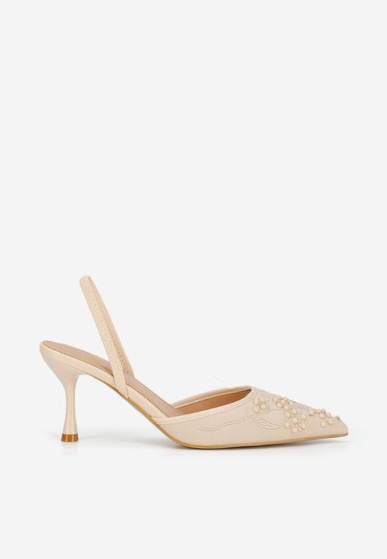 Pantofi slingback Florias V2 bej