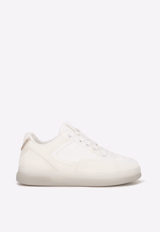 Sneakers dama Seraia albi
