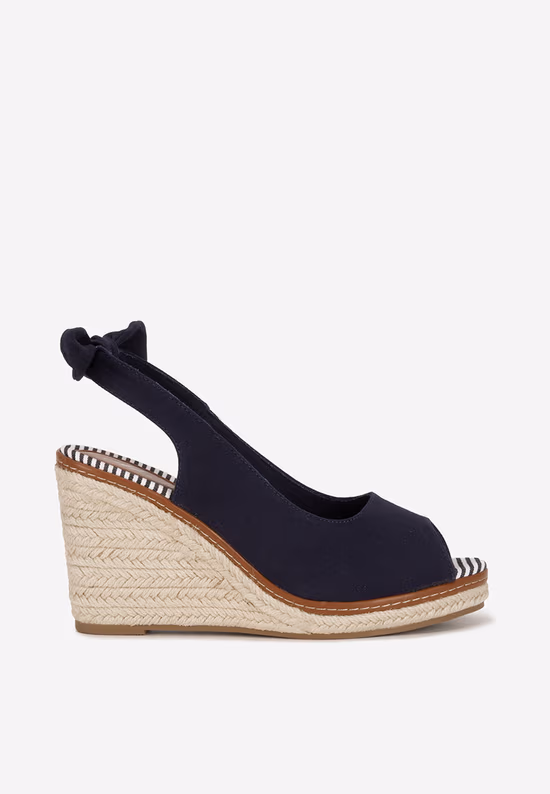 Sandale cu platforma Cyerra navy
