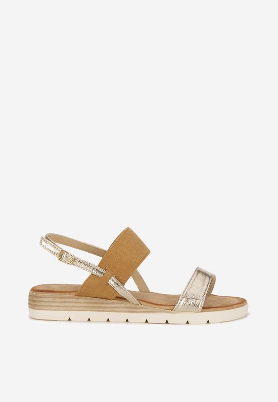 Κάμελ σανδάλια γυναικεία Sheilla