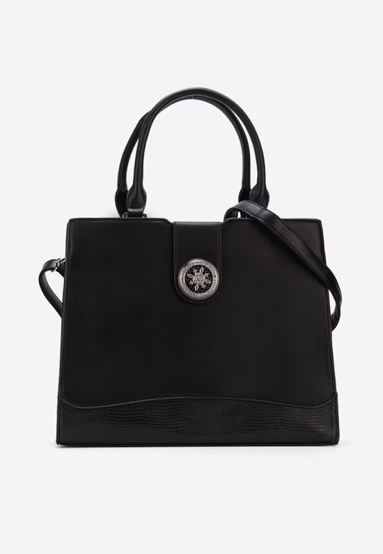 Geanta de mana dama Silvia Rosa 8040 neagra