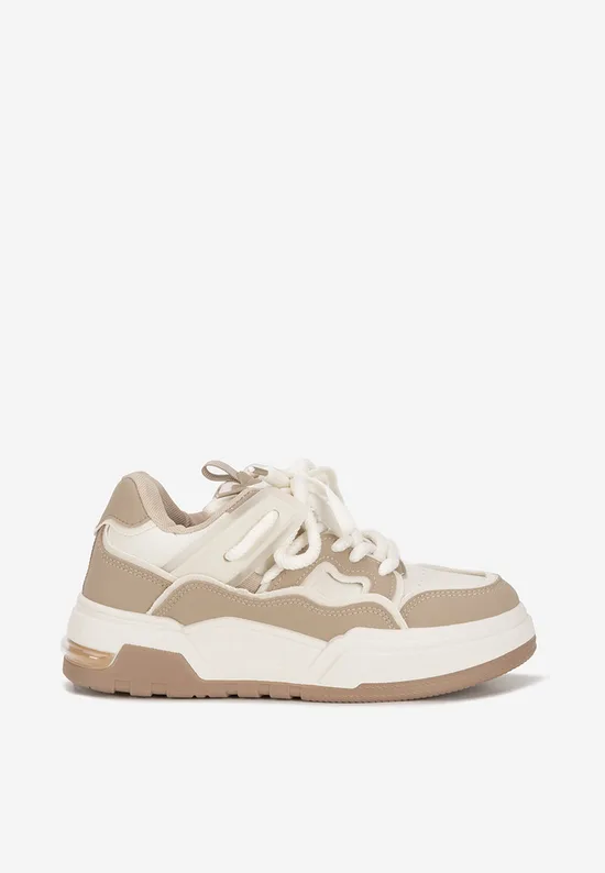 Sneakers cu platformă Cinzela kaki