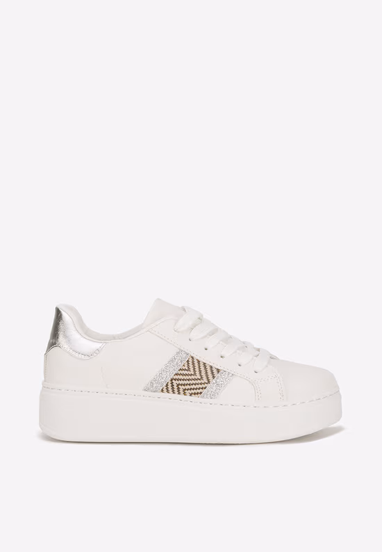 Sneakers cu platformă Atenia V3 albi