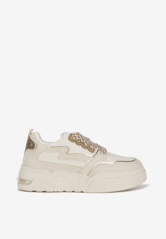Sneakers cu platformă Atanasia bej