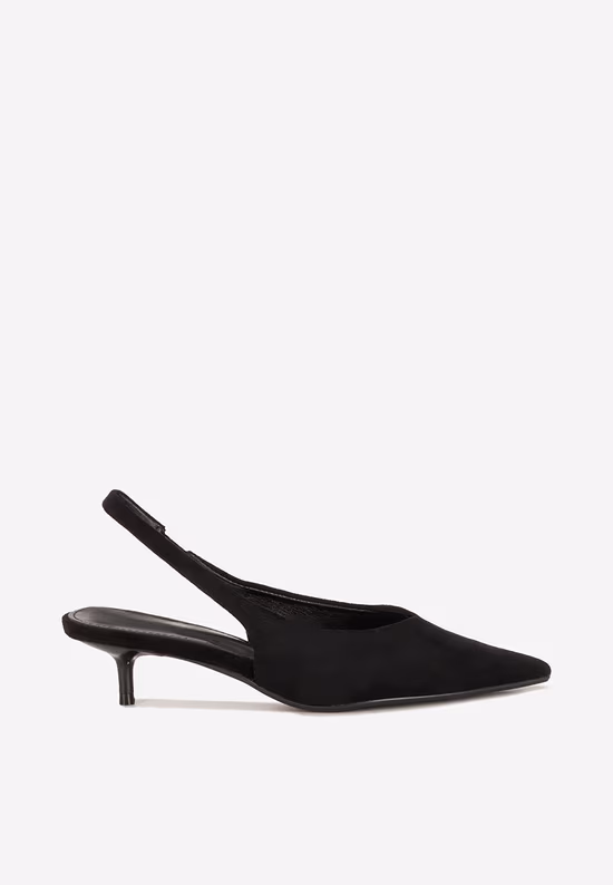 Pantofi slingback Amadeea negri