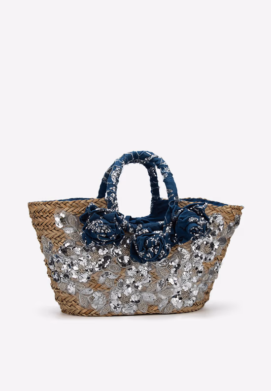 Sac de plage beige Harleia