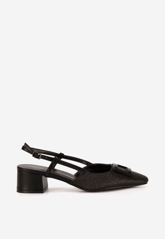 Pantofi slingback Verria negri