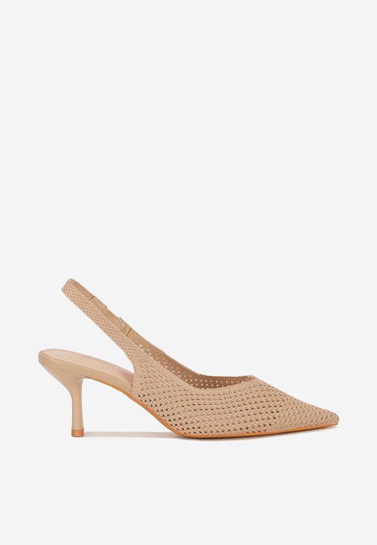Pantofi slingback Maldivia V2 bej