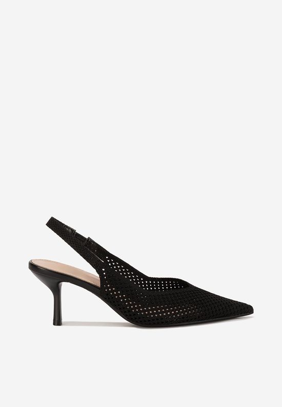Décolleté slingback nere Maldivia