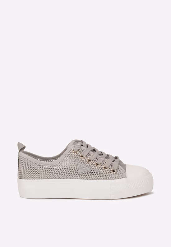 Scarpe in tela donna grigie Fanita