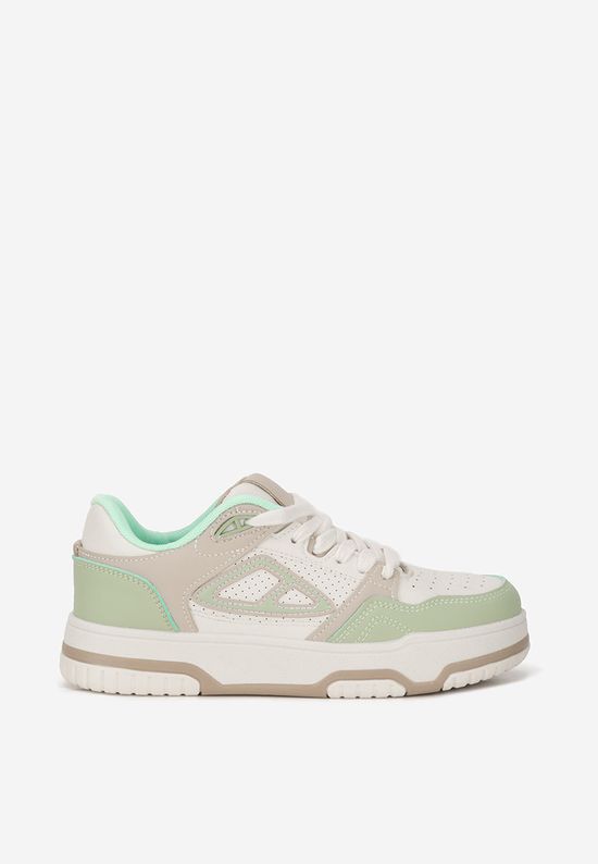Wielokolorowe sneakersy na platformie Damarya