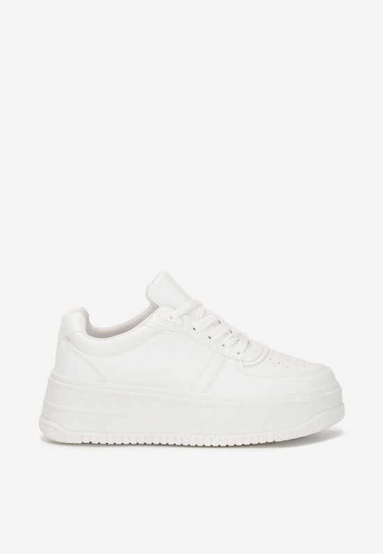 Sneakers cu platformă Seminia albi
