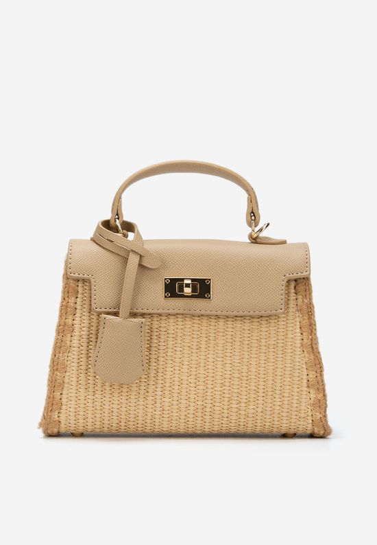 Borsa a mano donna cachi Casiania