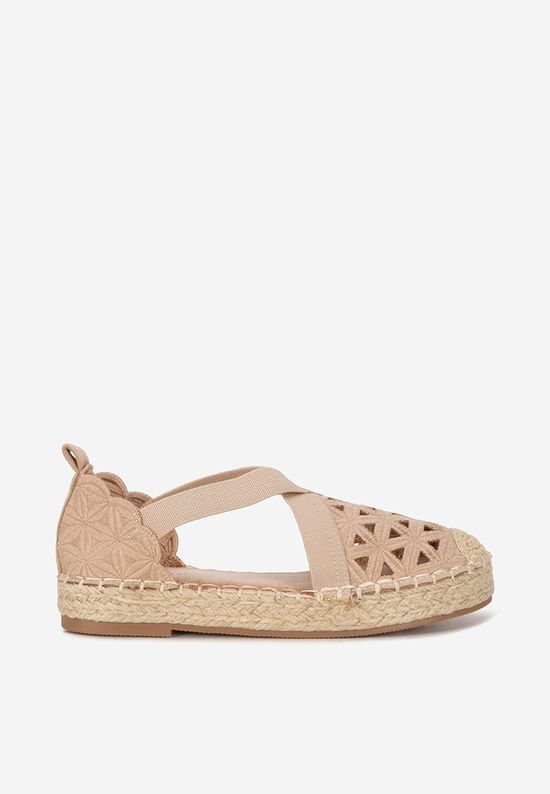Khaki dámske espadrilky Feliania