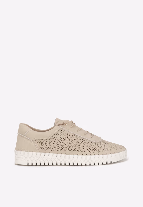 Sneakers dama piele Fidonia kaki