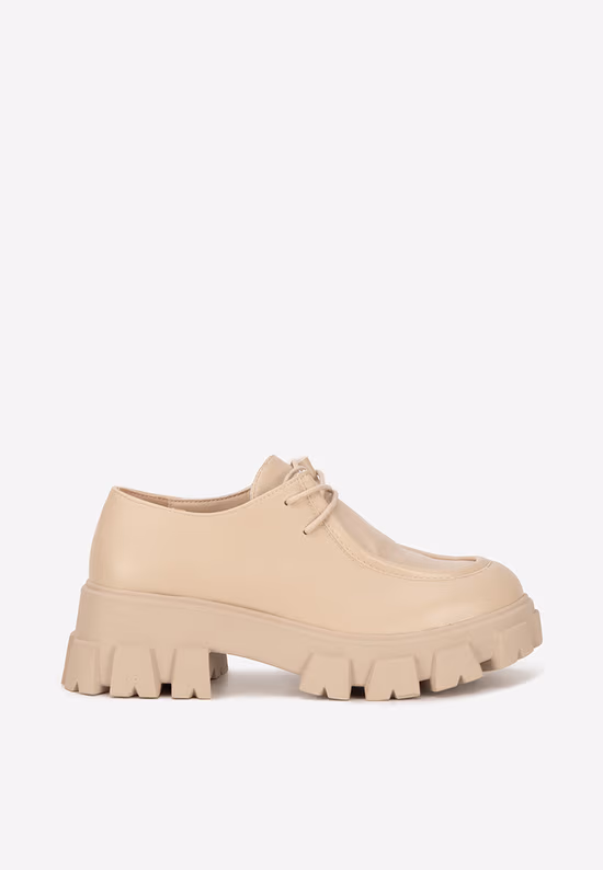 Chaussures casual femme beiges Fressia