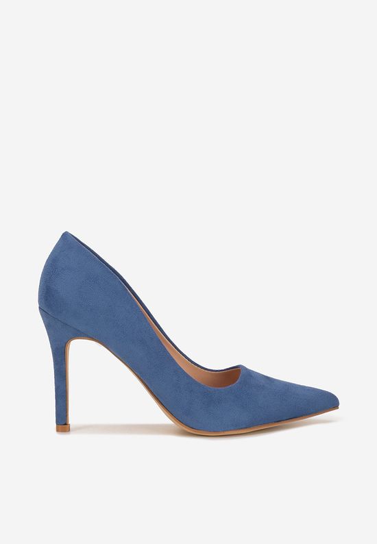 Décolleté con tacco a spillo blu navy Samyla V2
