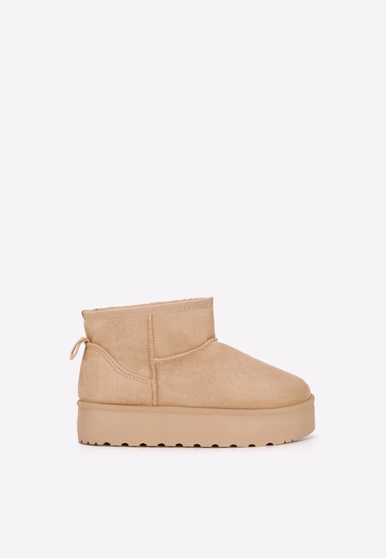 Bottes fille beiges Jyoana