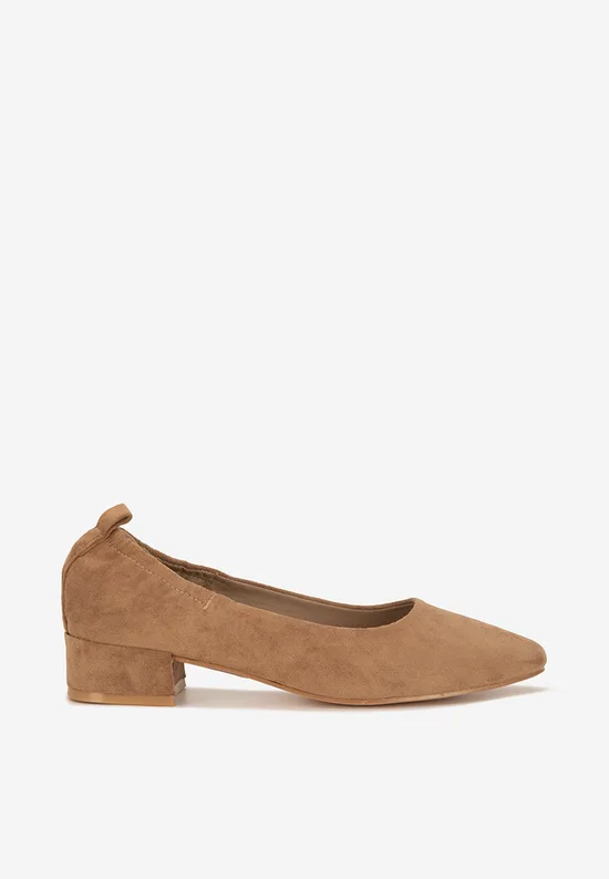 Pantofi cu toc mic Jemina kaki