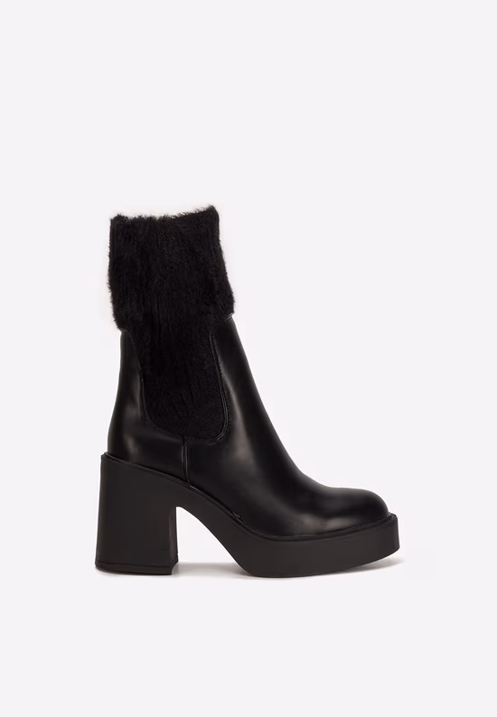 Ghete tip soseta Philippa V2 negre