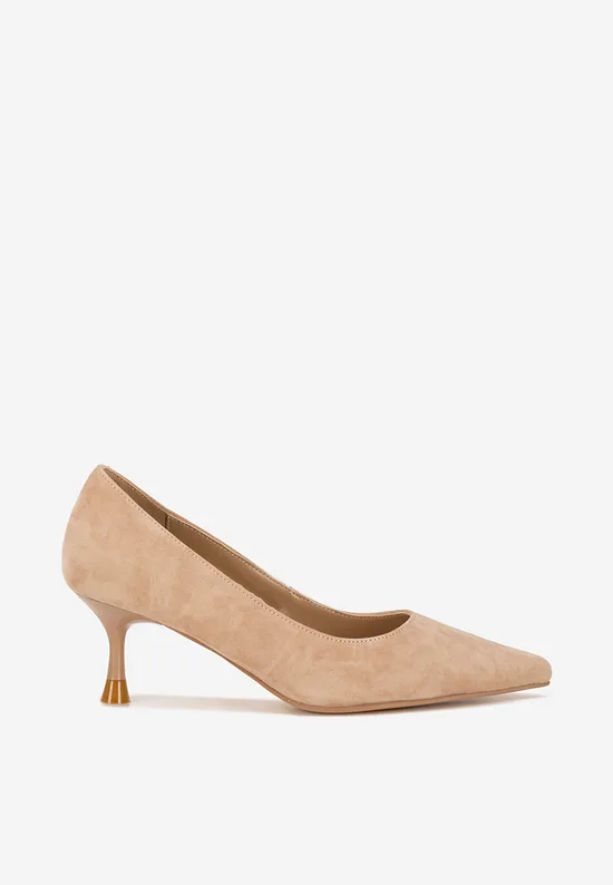 Pantofi dama piele Catinia nude