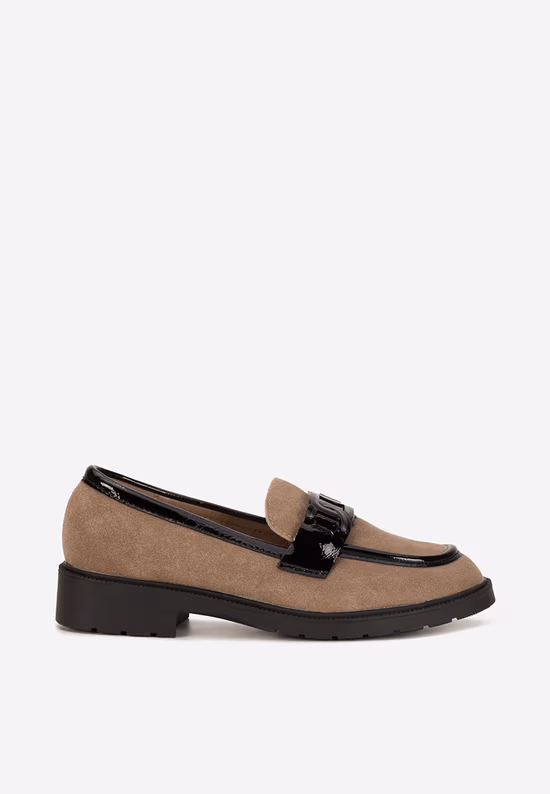 Mocasini piele naturala Katynca V2 maro
