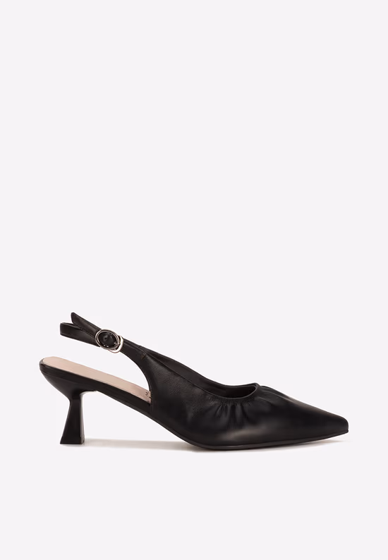 Pantofi slingback Semina negri