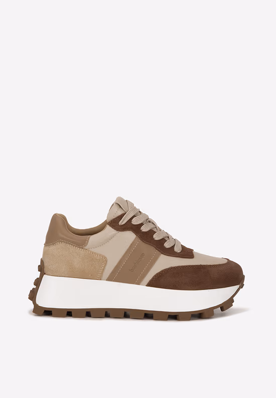 Sneakers dama piele Estellia maro
