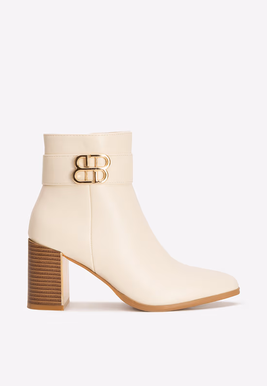 Botine dama elegante Bellanova bej