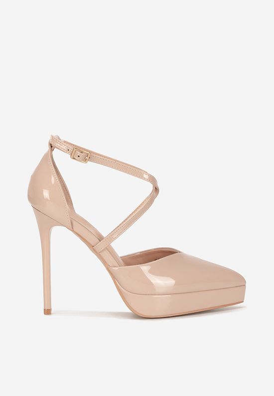 Pantofi stiletto Sabetta bej