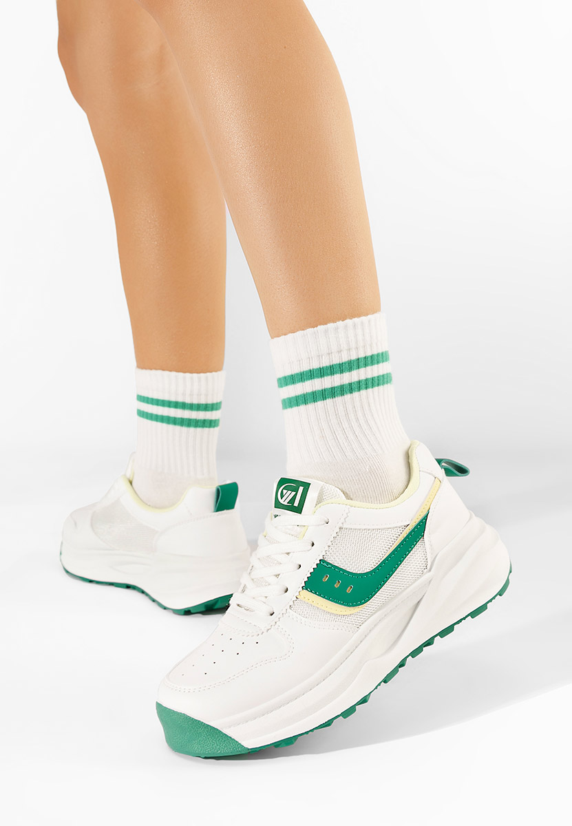Λευκά sneakers γυναικεία Cassie V3