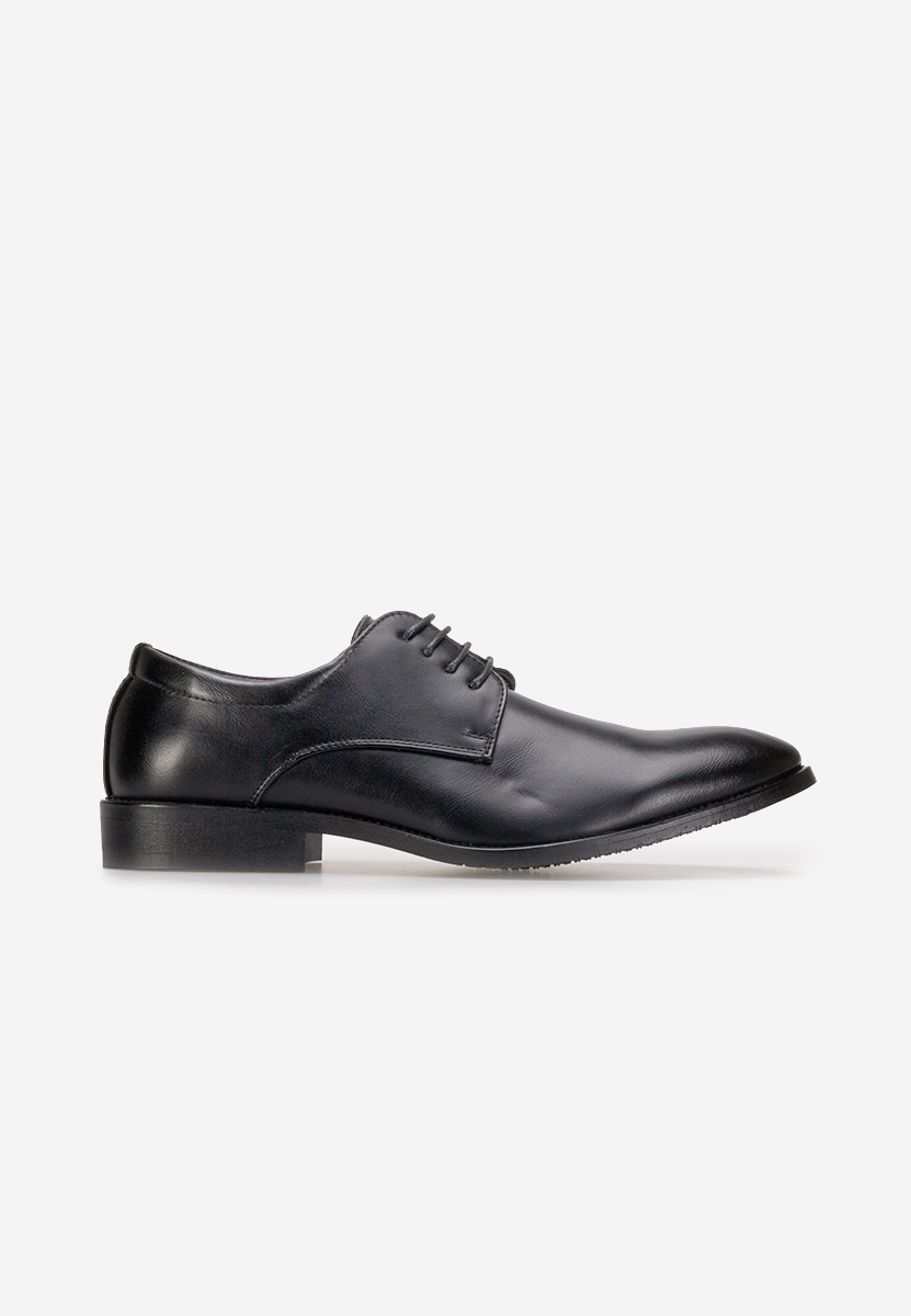 Črni moški elegantni čevlji Marano