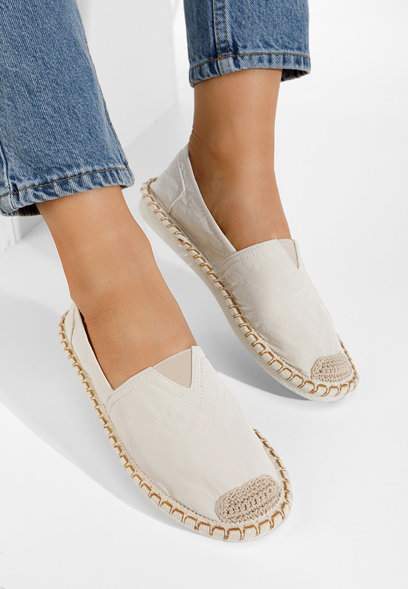 Bež ženske espadrile Loretta B
