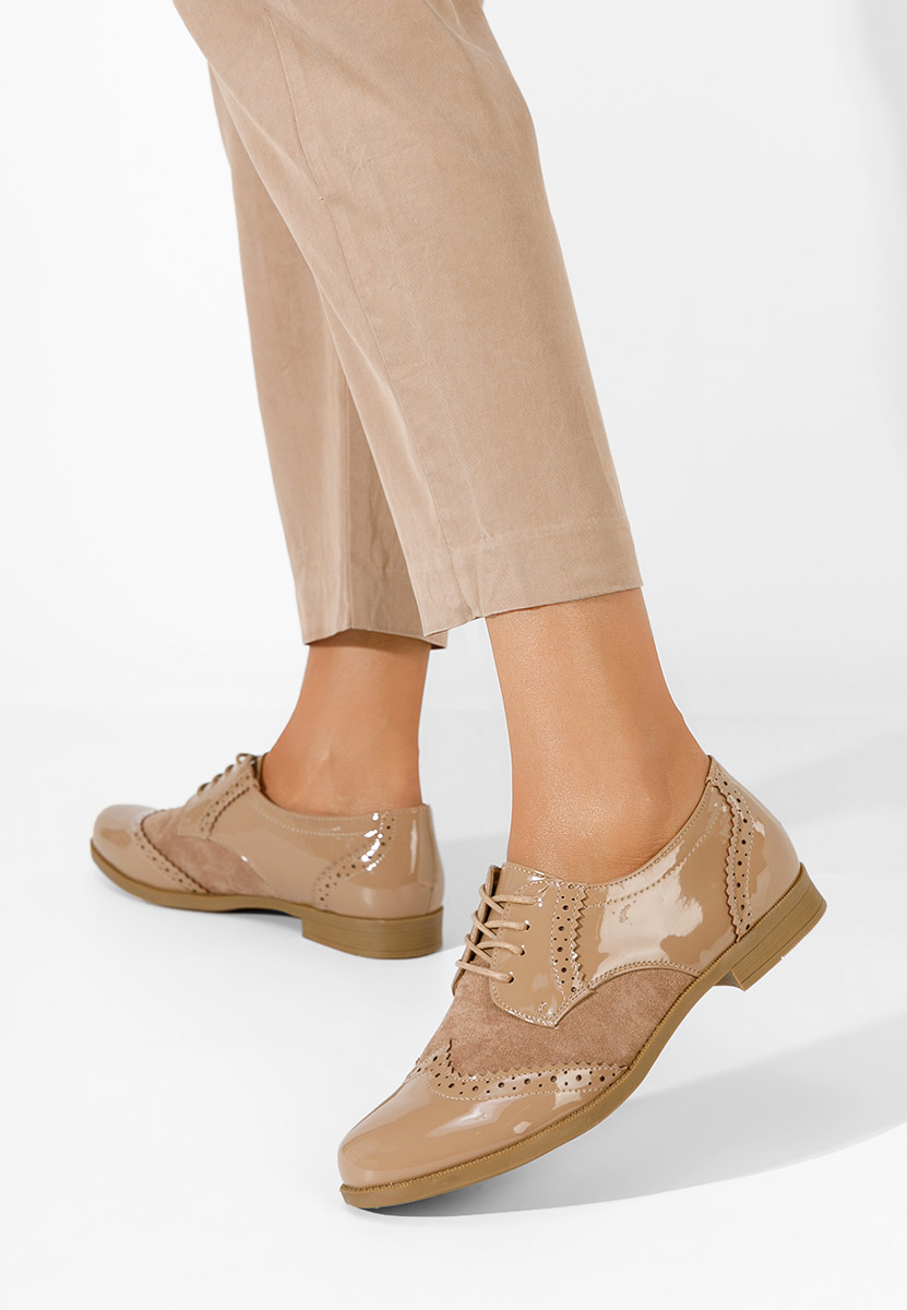 Khaki dámske oxfordky Bakera